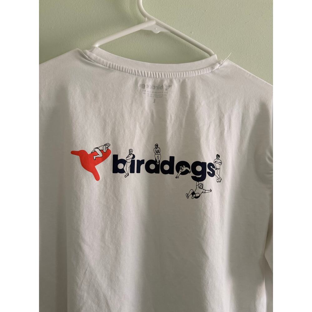 Birddogs | Summer Preppy Men’s White Playground T-Shirt Casual Athlesuire Sz L - Picture 7 of 9